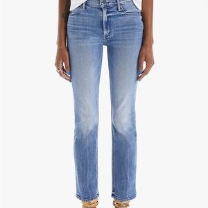 MOTHER Light Blue Straight Leg Jeans